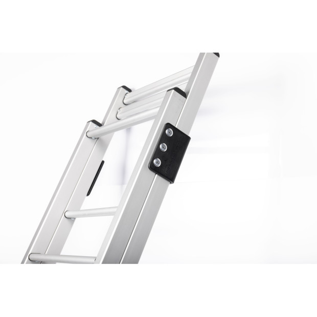 Échelle large aluminium coulissante 38.5x310cm tente de toit James Baroud