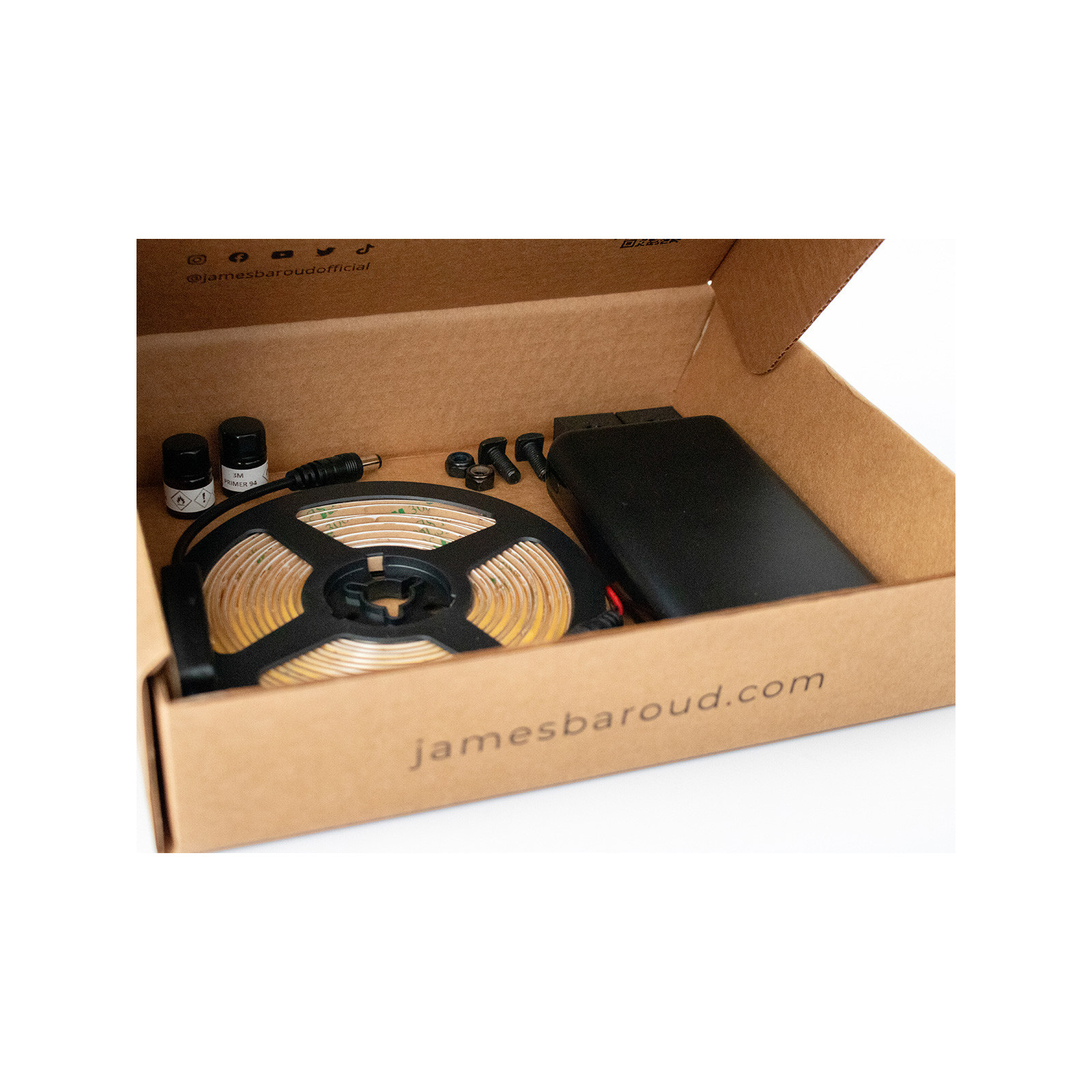 Kit éclairage intérieur à leds James Baroud pour tente de toit gamme Frontier