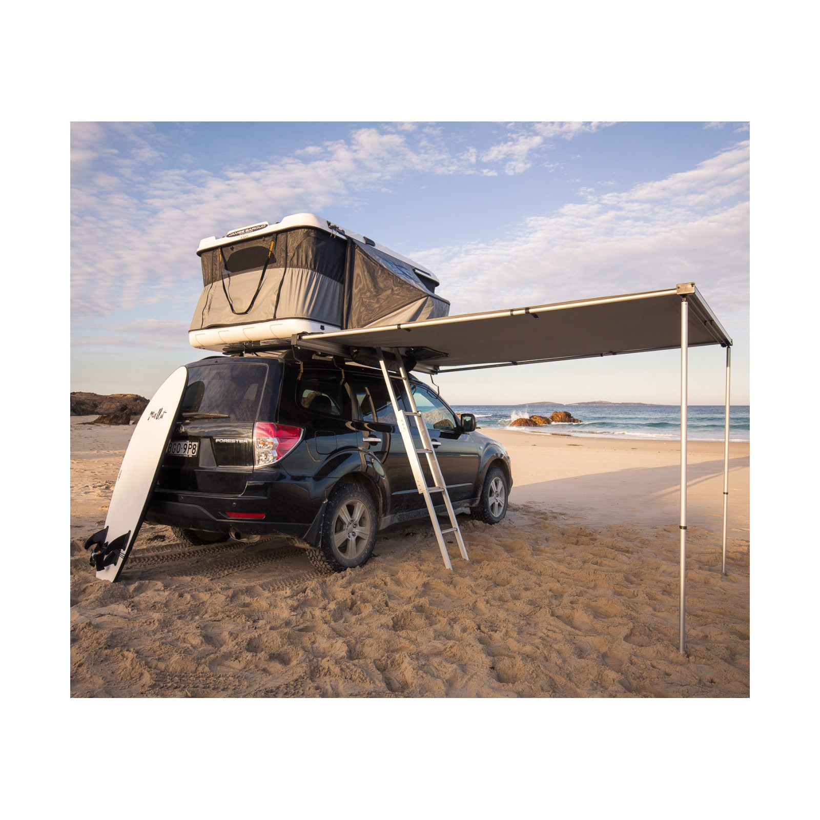 Store latéral James Baroud 250x270cm compatible tunnel entrée 70cm