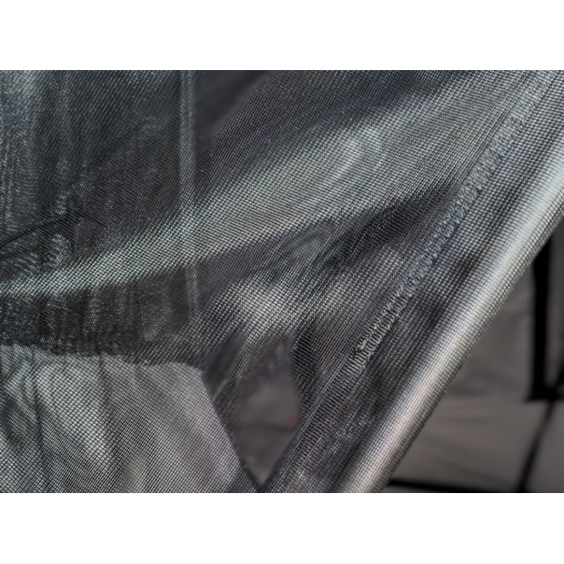 Avancée protection pluie et soleil James Baroud pour tente de toit Space M