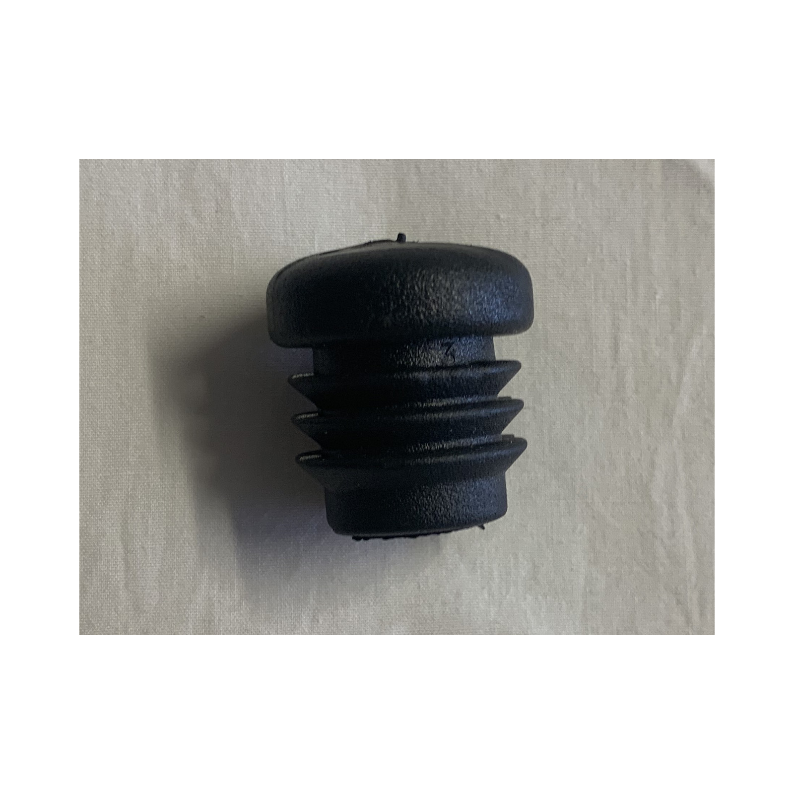 Embout plastique de tube telescopique