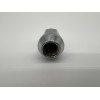 Ecrou de roue chromé 12x125 - Hex 19mm - Cône 60° - L35mm N4-Offroad