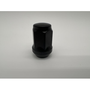 Ecrou de roue noir 12x125 - Hex 19mm - Cône 60° - L35mm N4-Offroad