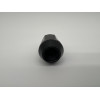 Ecrou de roue noir 12x125 - Hex 19mm - Cône 60° - L35mm N4-Offroad