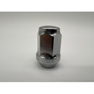 Ecrou de roue chromé 12x150 - Hex 19mm - Cône 60° - L35mm N4-Offroad