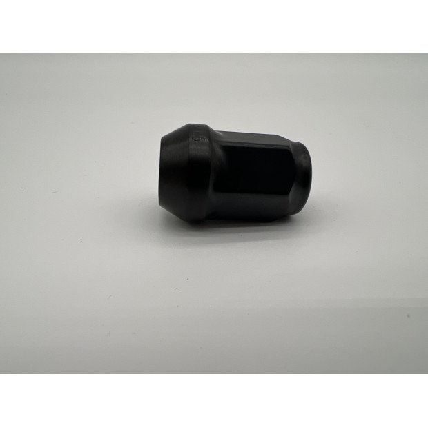 Ecrou de roue noir 12x150 - Hex 19mm - Cône 60° - L35mm N4-Offroad