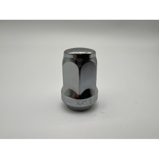 Ecrou de roue chromé 14x150 - Hex 19mm - Cône 60° - L35mm N4-Offroad