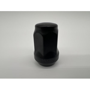 Ecrou de roue noir 14x150 - Hex 19mm - Cône 60° - L35mm N4-Offroad