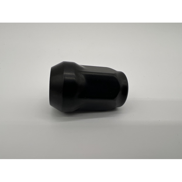 Ecrou de roue noir 14x150 - Hex 19mm - Cône 60° - L35mm N4-Offroad