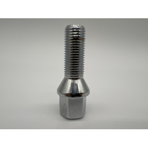 Goujon de roue chromé 14x150 - Hex 17mm - Cône 60° - L33mm N4-Offroad