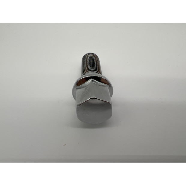 Goujon de roue chromé 14x150 - Hex 17mm - Cône 60° - L33mm N4-Offroad
