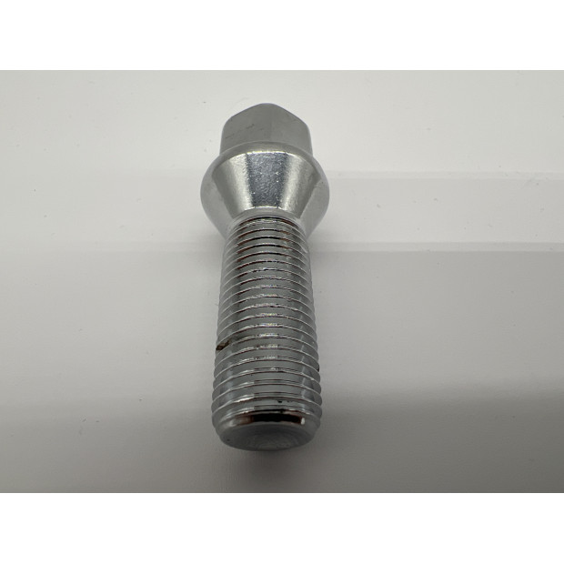 Goujon de roue chromé 14x150 - Hex 17mm - Cône 60° - L33mm N4-Offroad