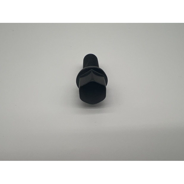 Goujon de roue noir 14x150 - Hex 17mm - Cône 60° - L33mm N4-Offroad