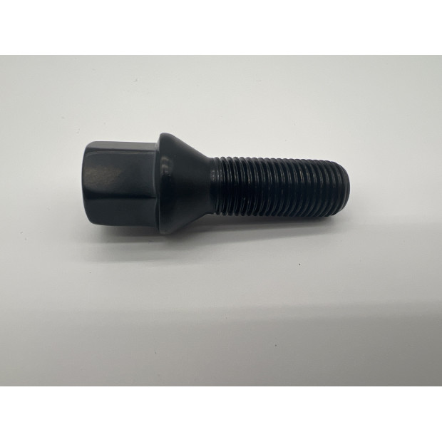 Goujon de roue noir 14x150 - Hex 17mm - Cône 60° - L33mm N4-Offroad