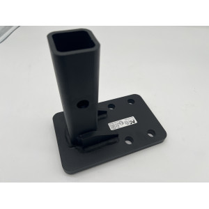 Entretoise homologuée carré 2" attelage plaque 4 trous N4-Offroad