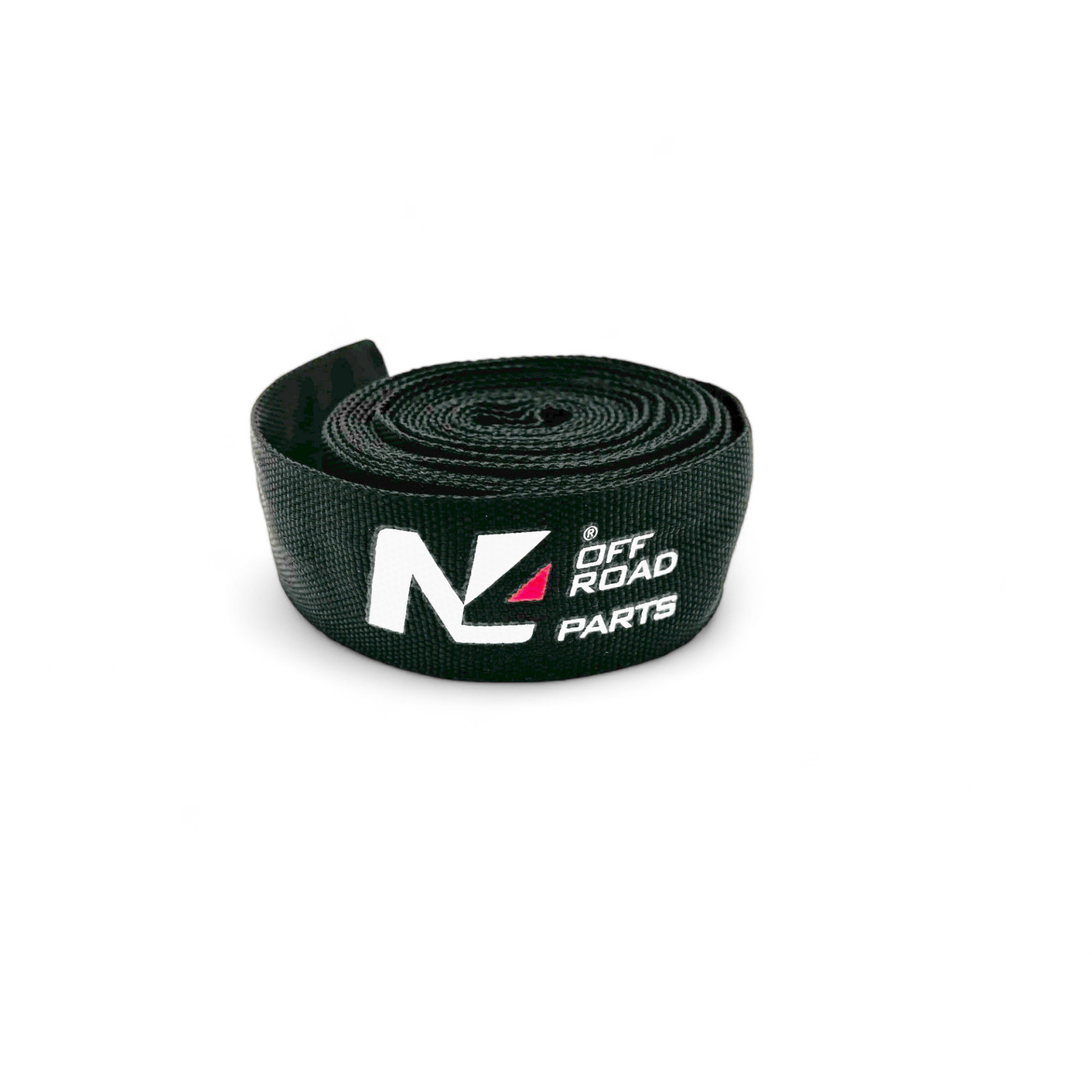 Protection de corde synthétique coté crochet de treuil noire 12mm x 3M N4-Offroad