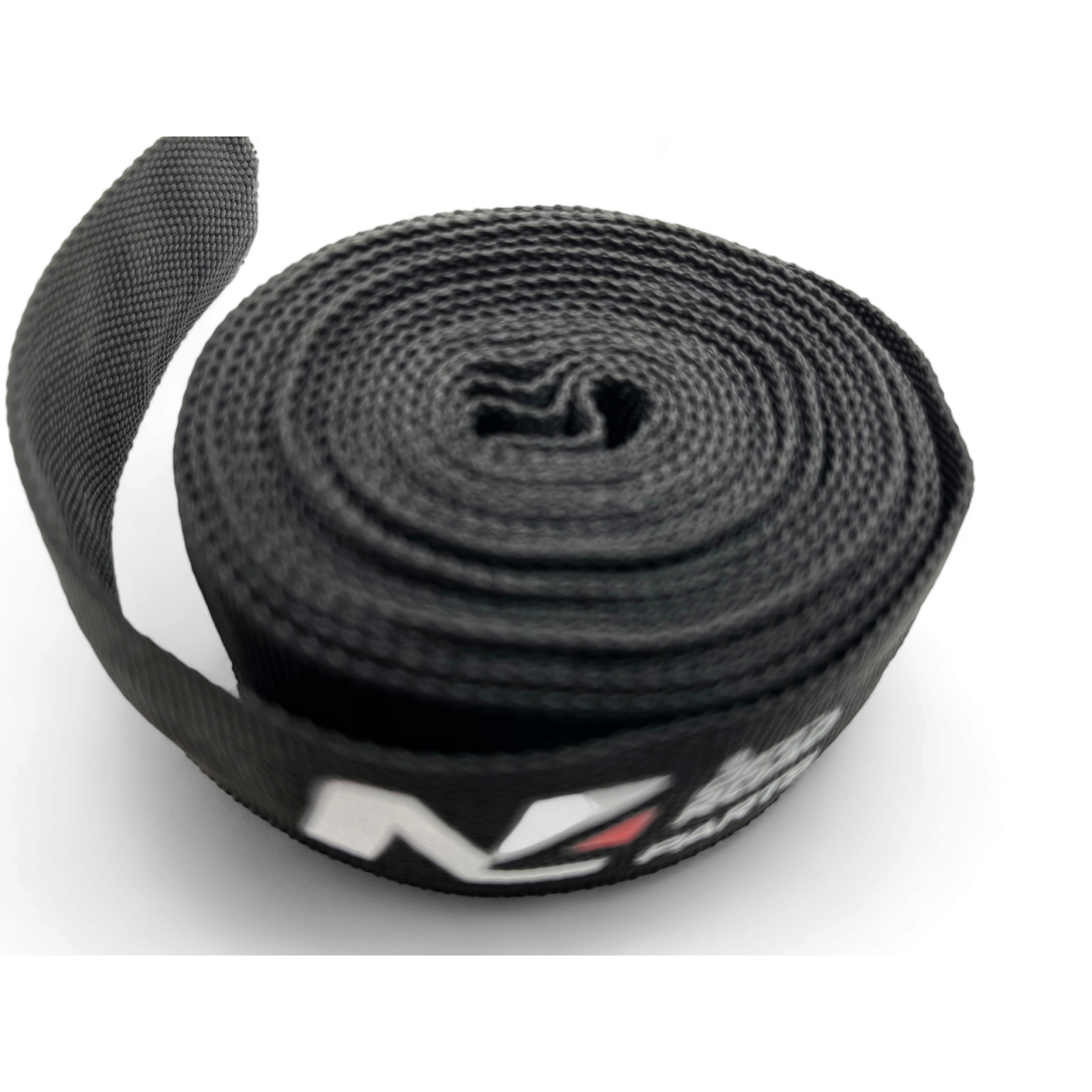 Protection de corde synthétique coté crochet de treuil noire 12mm x 3M N4-Offroad
