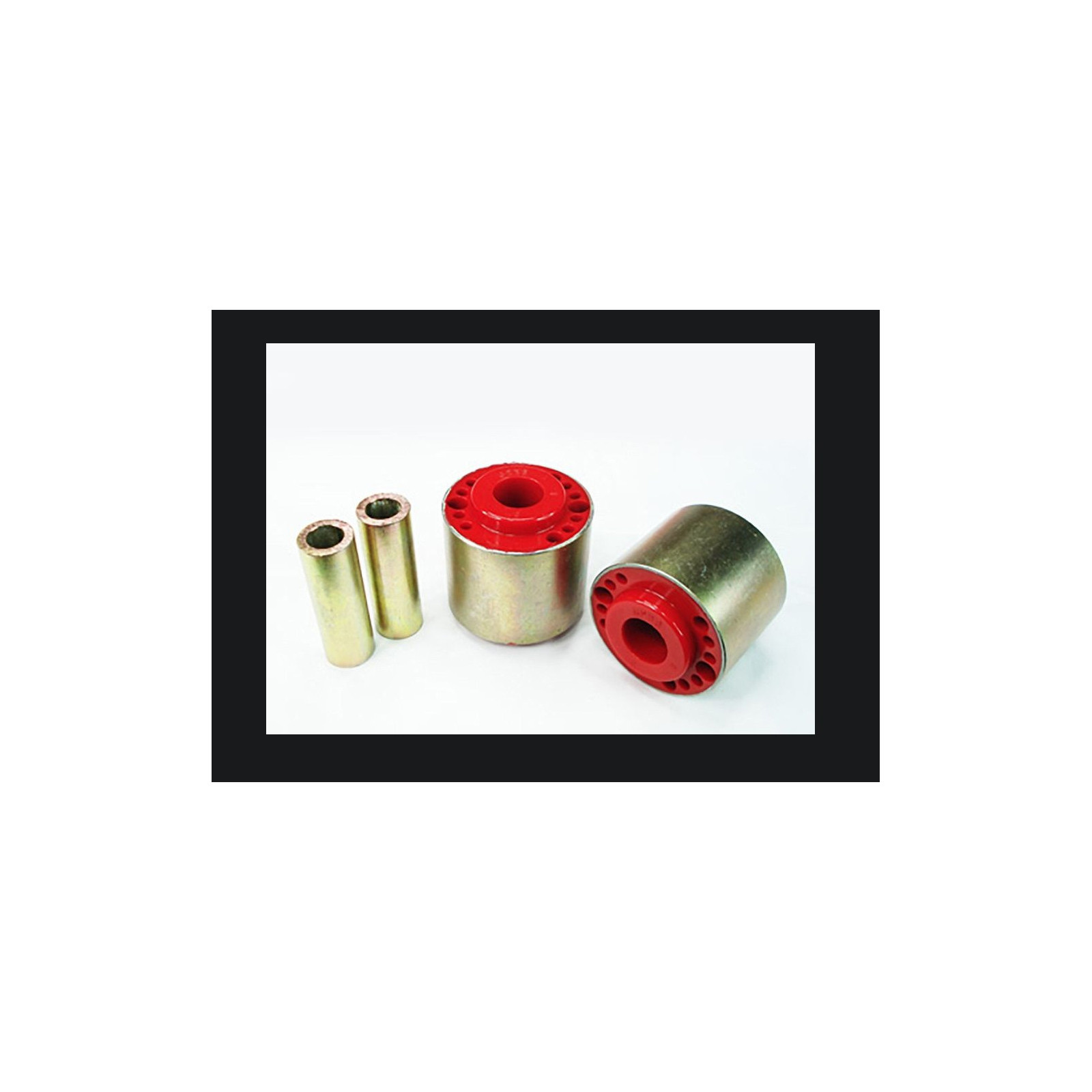 Paire silent blocs polyuréthane Nolathane tirant arrière inférieur Pajero 3