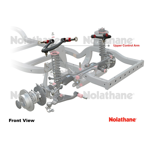 Paire de triangles supérieurs renforcés KDJ12 KDJ15 Nolathane