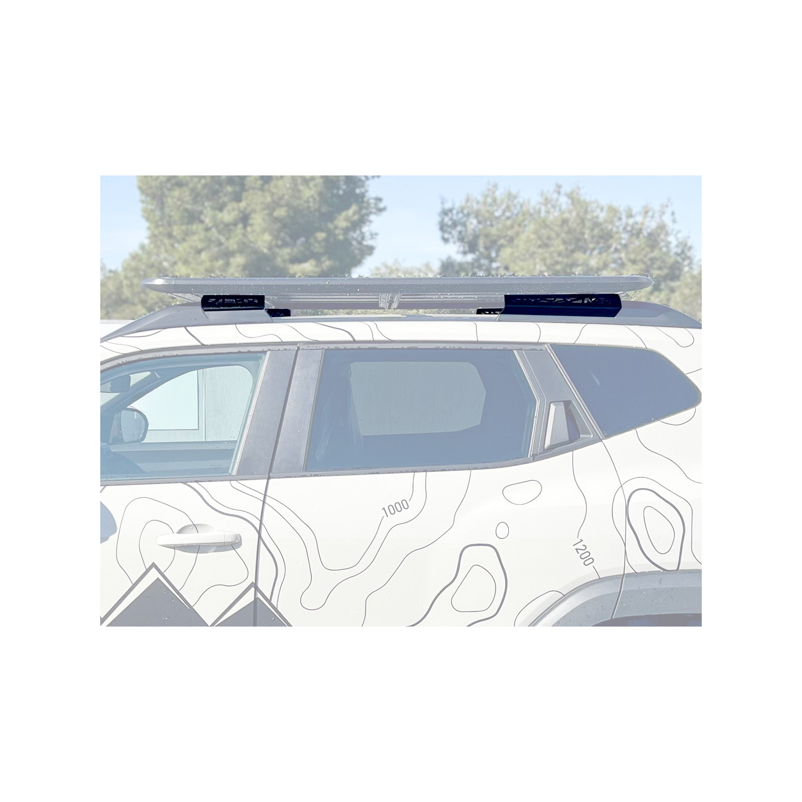 Kit fixation N4-Offroad pour installation galerie Rhino Rack sur Dacia Duster 2024+