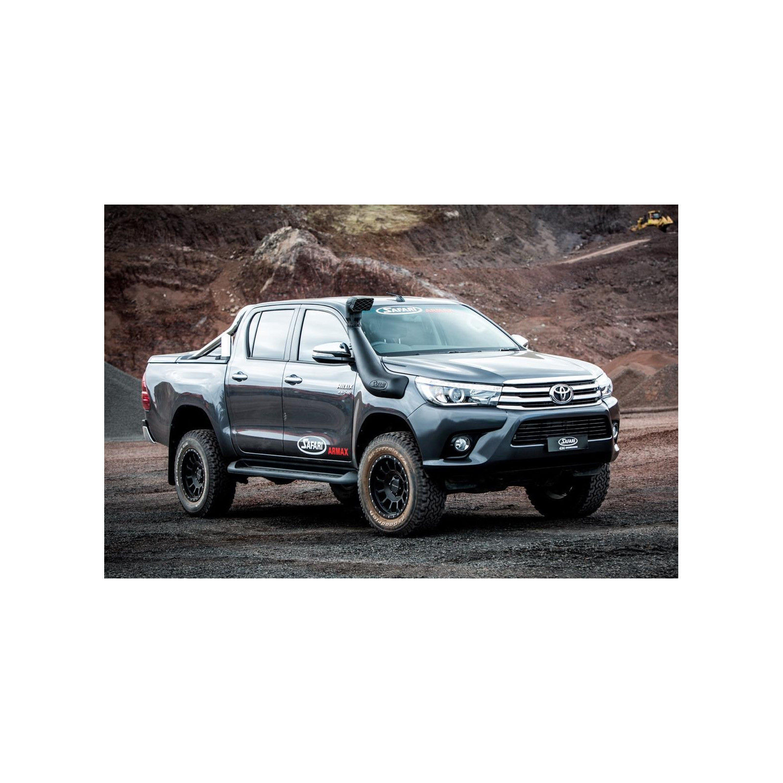 Snorkel Safari Armax Toyota Hilux Revo D4-D
