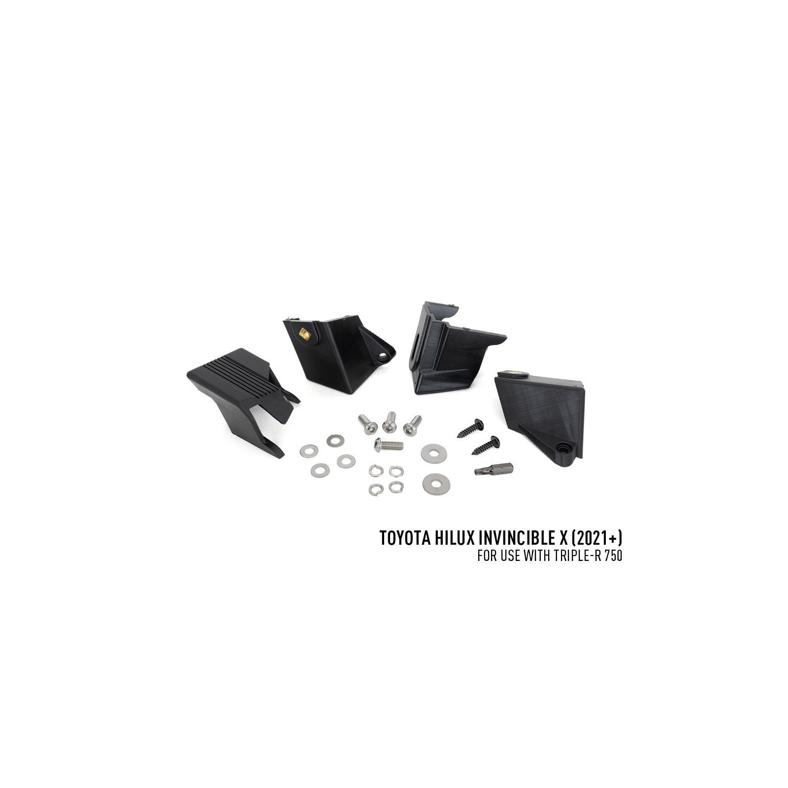 KIT MONTAGE RRR4 CALANDRE TOYOTA HILUX INVINCIBLE 2021+