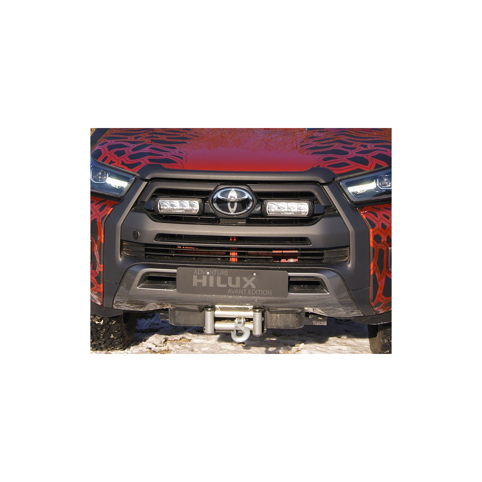 KIT MONTAGE RRR4 CALANDRE TOYOTA HILUX INVINCIBLE 2021+