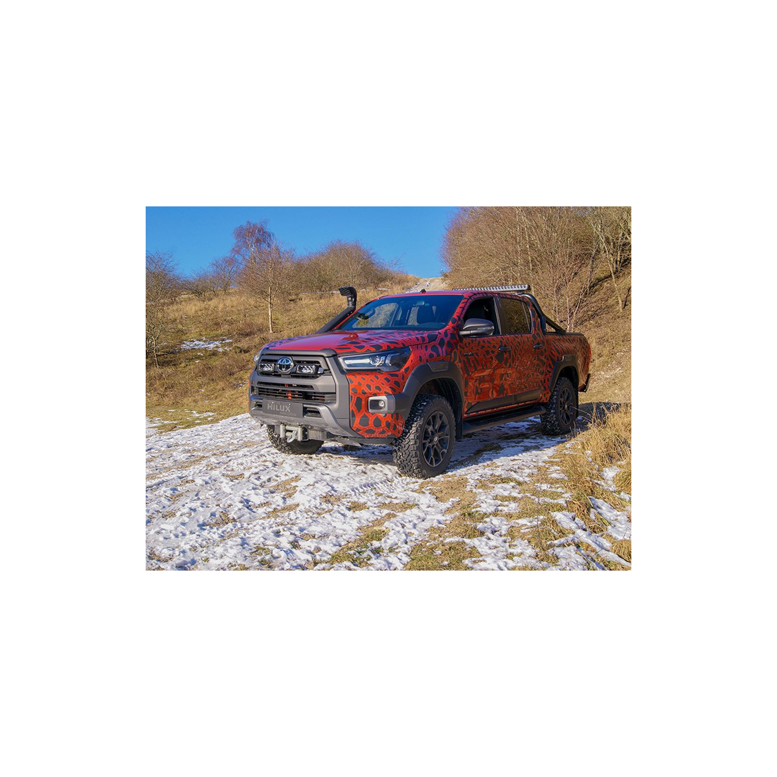 KIT MONTAGE RRR4 CALANDRE TOYOTA HILUX INVINCIBLE 2021+