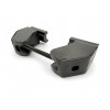 Patte de fixation 30-85mm en plastique James Baroud - serrage de la barre de toit par pincement