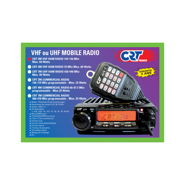 Postes VHF CRT TX000022
