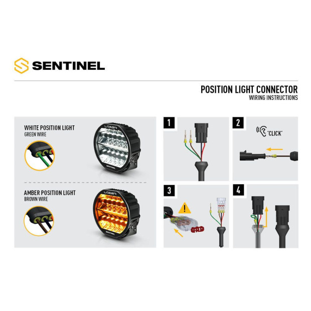 PHARE LED LAZER SENTINEL 9" HIGHLINE