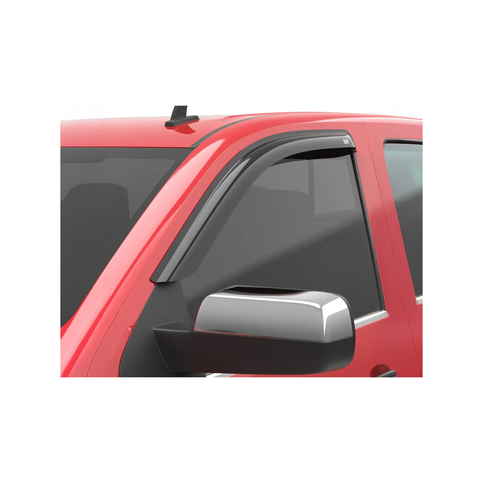 Jeu 2 déflecteurs de vitre avant EGR L200 DCB 2006-2015 - montage collé