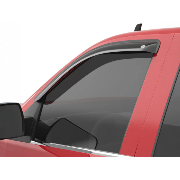 Jeu 2 déflecteurs de vitre avant EGR L200 DCB 2006-2015 - montage collé