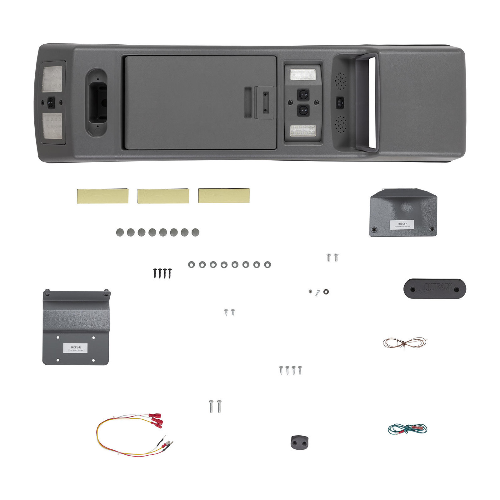 Console de toit LANDCRUISER FJ WAGON 2009-12-12 (NON CRAWL CONTROL)