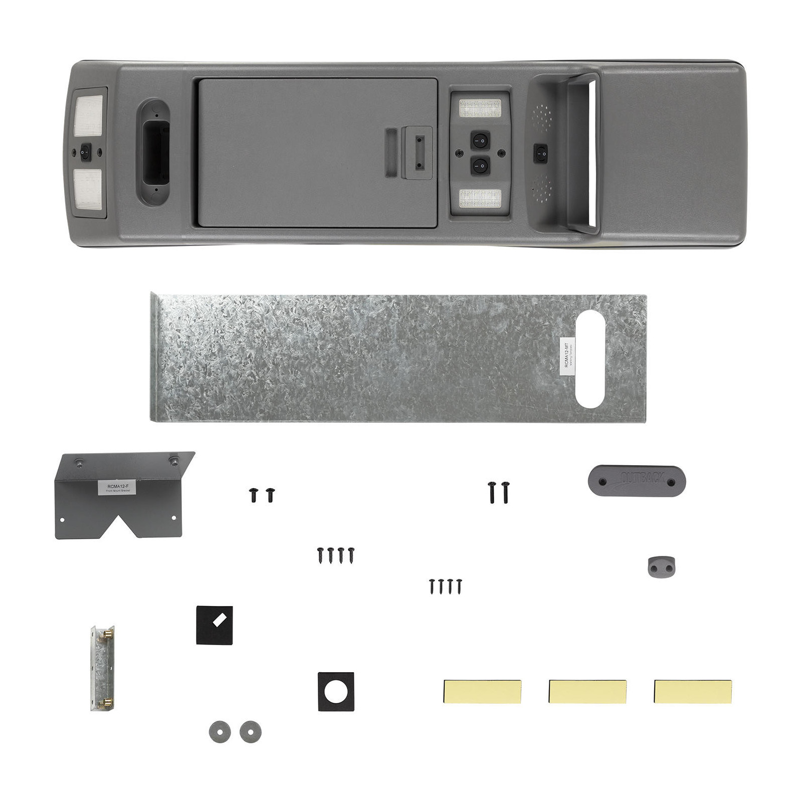 Console de toit RANGER-BT50 D-C 11-11-5-15 RAN 11-11-8-20 BT50
