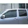 Jeu 4 déflecteurs vitre avant et arrière Isuzu Dmax 2007-2011