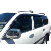Jeu 4 déflecteurs vitre teintés avant et arrière HDJ100