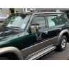 Jeu 4 déflecteurs vitre avant et arrière Nissan Patrol GR Y61