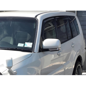 Jeu 4 déflecteurs de vitre avant et arrière Mitsubishi Pajero 2