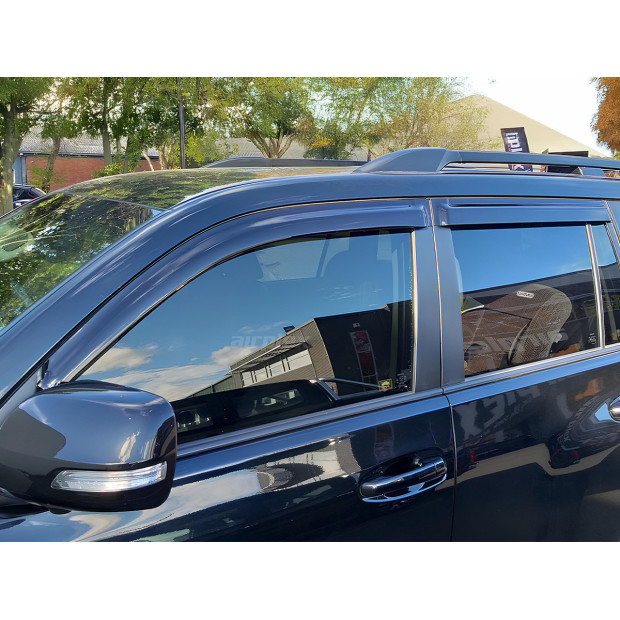 Jeu 4 déflecteurs vitre avant et arrière Toyota KDJ15 GDJ15