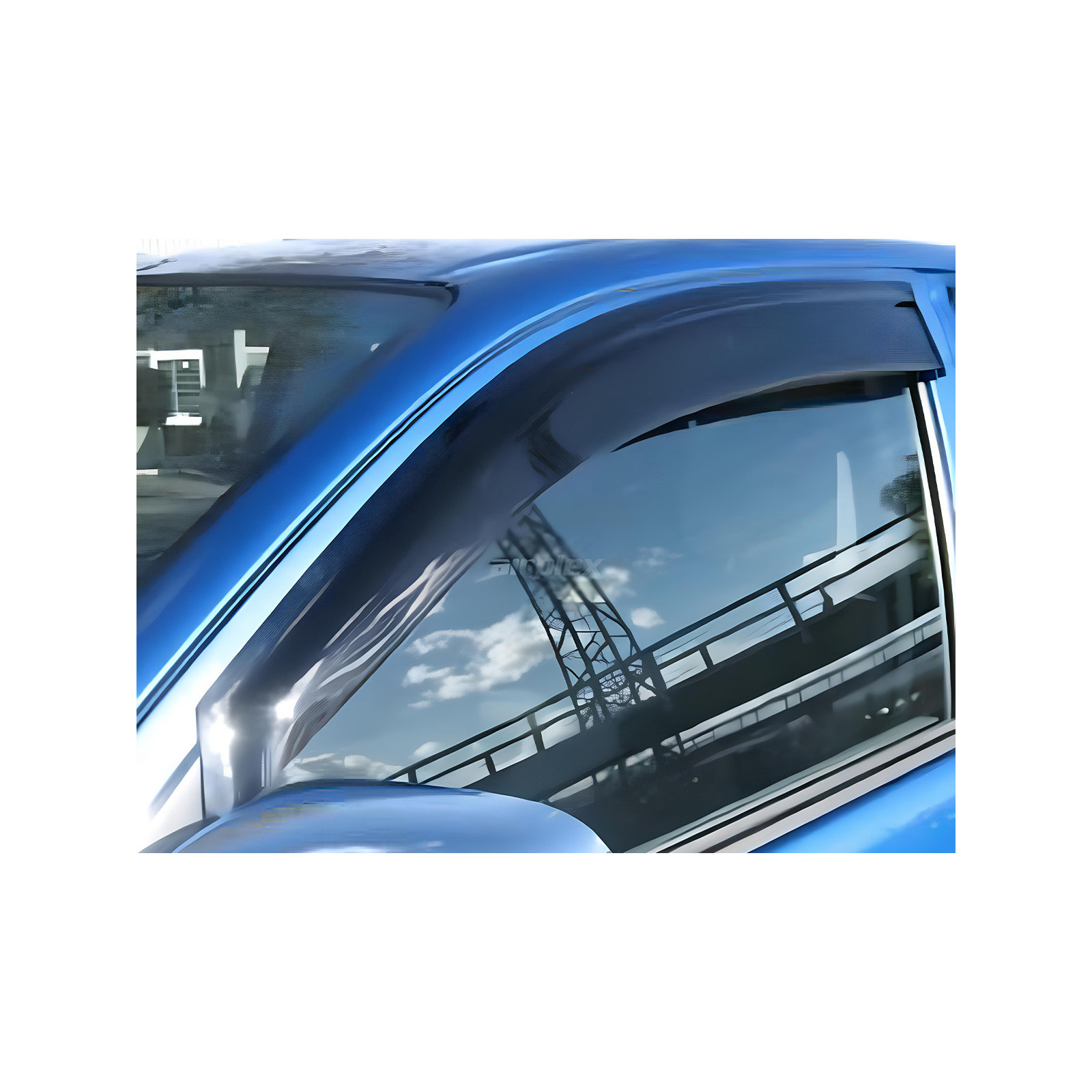 Jeu 2 déflecteurs vitre avant Hilux Vigo