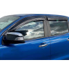 Jeu 4 déflecteurs vitre avant et arrière Ford Ranger T6 T7 T8