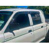 Jeu 4 déflecteurs vitre avant et arrière Mitsubishi L200 K74 1997-2006