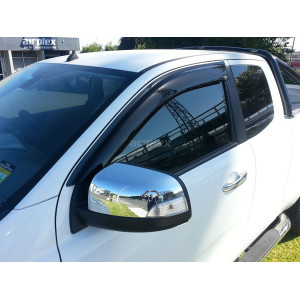 Jeu 2 déflecteurs vitre avant Ford Ranger simple et extra cab T6 T7 T8