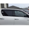 Jeu 4 déflecteurs vitre avant et arrière Hilux Revo