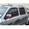 Jeu 4 déflecteurs vitre avant et arrière Toyota Hilux 1998-2004