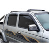 Jeu 4 déflecteurs vitre avant et arrière Toyota Hilux 1998-2004