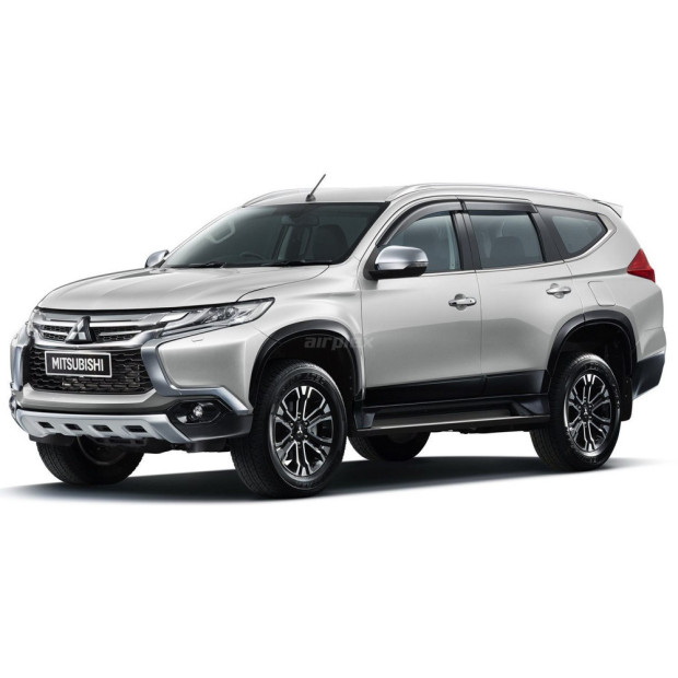 Jeu 2 déflecteurs de vitre avant Sprinter W907 - montage collé