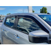 Jeu 4 déflecteurs vitre avant et arrière Isuzu Dmax N57 N60 2020+