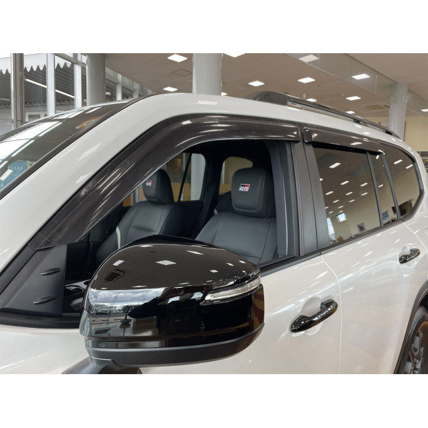 Jeu 4 déflecteurs vitre avant et arrière Land Cruiser 300 VJA300